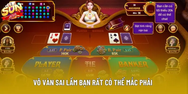 Vô vàn sai lầm bạn rất có thể mắc phải