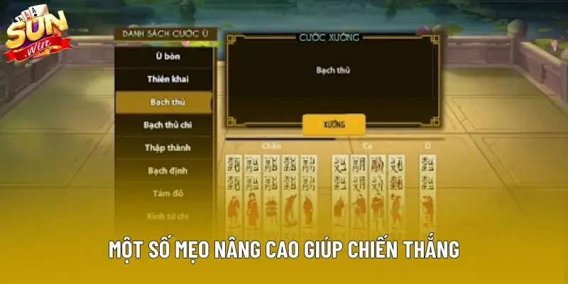 Một số mẹo nâng cao giúp chiến thắng