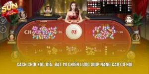 Cách Chơi Xóc Đĩa: Bật Mí Chiến Lược Giúp Nâng Cao Cơ Hội