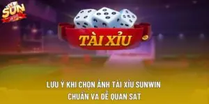 Lưu Ý Khi Chọn Ảnh Tài Xỉu Sunwin Chuẩn Và Dễ Quan Sát