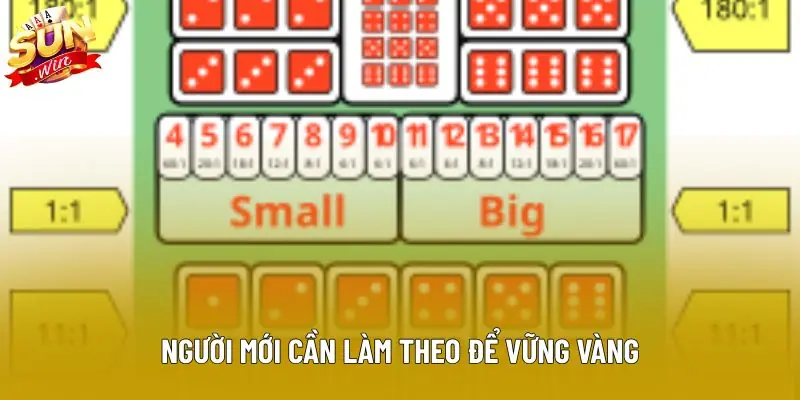 Người mới cần làm theo để vững vàng